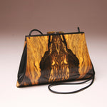 Load image into Gallery viewer, &quot;Aristea&quot; Large Handbag-Single Strap - Book-Matched Royal Ebony-(Allow 6 weeks for shipping))
