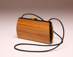 Load image into Gallery viewer, &quot;Cassia&quot; Minaudiere-Zebrawood
