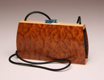 Load image into Gallery viewer, &quot;Cassia&quot; Minaudiere-Pommele Obechi
