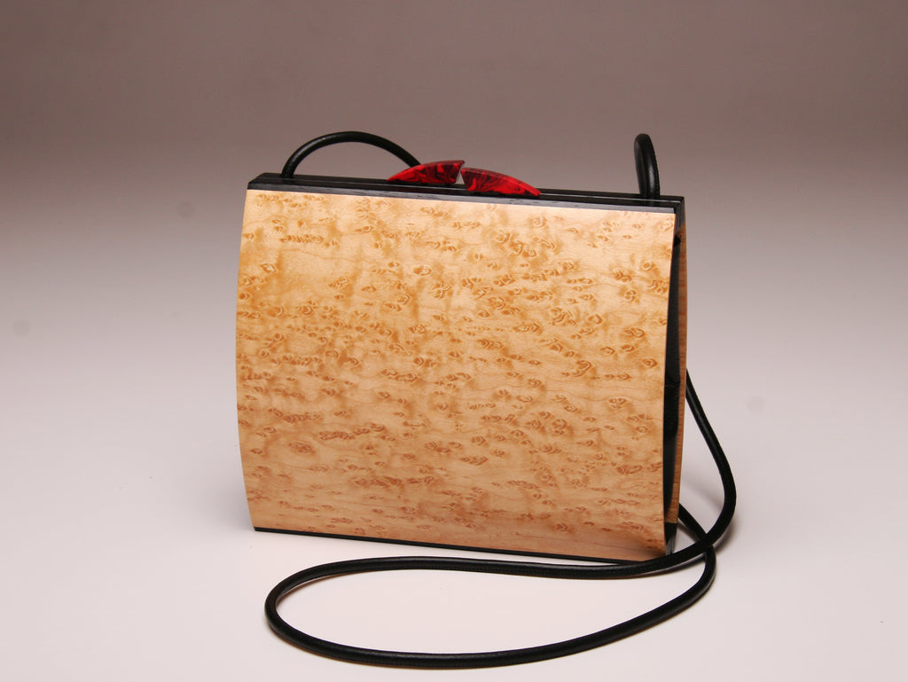 Aristea Large Handbag-Double Strap - Macassar Ebony – Hammill Diebolt  Studio
