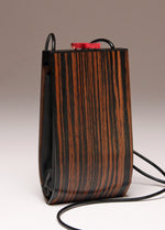 Load image into Gallery viewer, &quot;Alcea&quot; Minaudiere - Macassar Ebony

