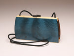 Load image into Gallery viewer, &quot;Cassia&quot; Minaudiere-Dyed Blue Dubai
