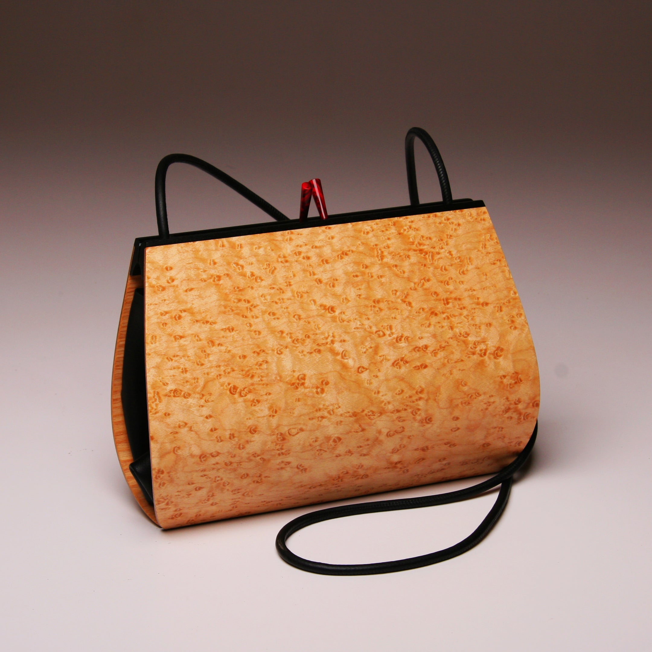 "Calliandra" Medium Handbag - Single Strap - Birdseye Maple