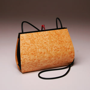 "Calliandra" Medium Handbag - Single Strap - Birdseye Maple
