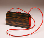 Load image into Gallery viewer, &quot;Cassia&quot; Minaudiere-Macassar Ebony
