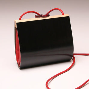 "Myrica" Minaudiere-Black Dyed Costello