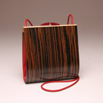 Load image into Gallery viewer, &quot;Trillium&quot; Medium Handbag-Single Strap - Macassar Ebony
