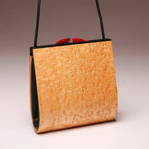 "Trillium" Medium Handbag-Single Strap - Birdseye Maple
